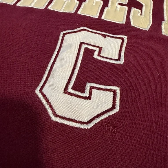 College of Charleston Embroidered Men’s Crewneck Sweatshirt. - Picture 2 of 5